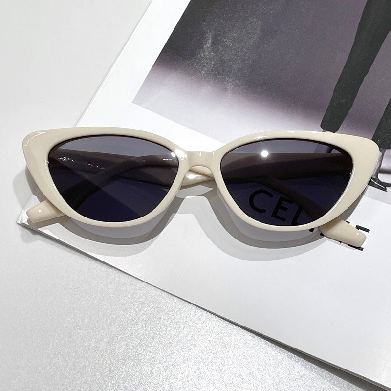 Wholesale of Small Frame Cat Eye PC Sunglasses